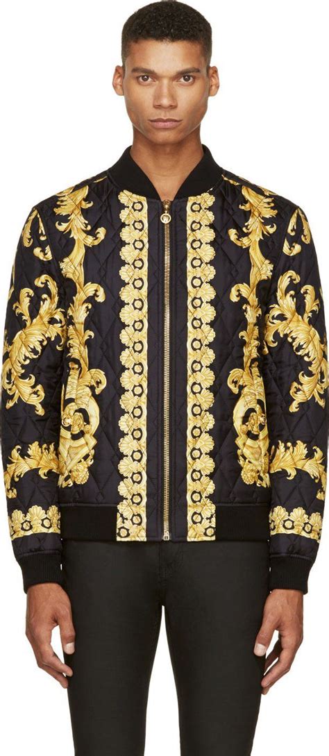 versace trench jacket men